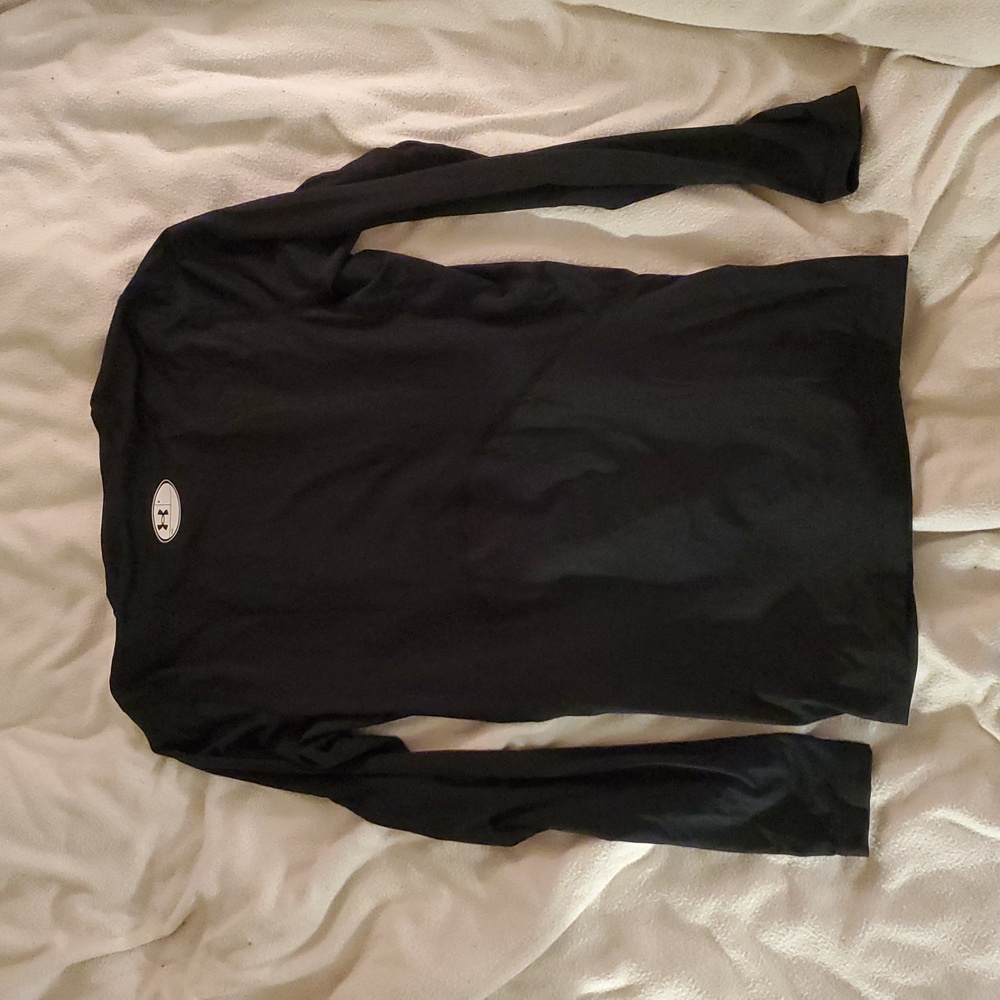 Under Armour Heatgear Long Sleeve Compression Base Black Men's Medium NWOT - Picture 4 of 4